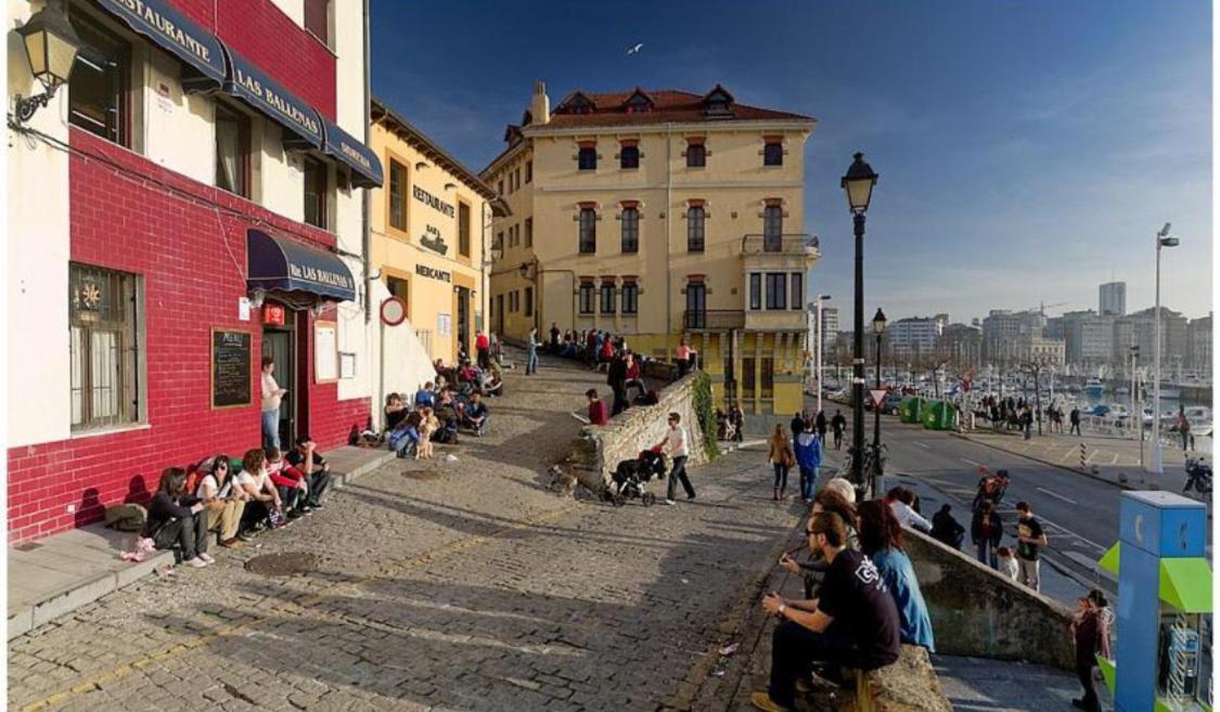 Friendly Vistas Mar Apart 3H Y Garaje Gijón Exterior foto